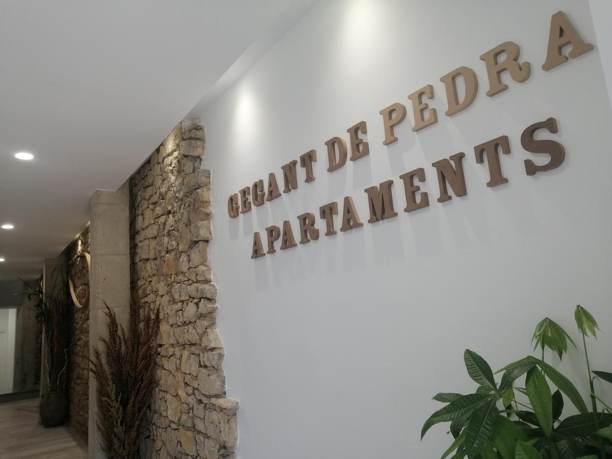Gegant De Pedra Apartaments Adzaneta Bagian luar foto