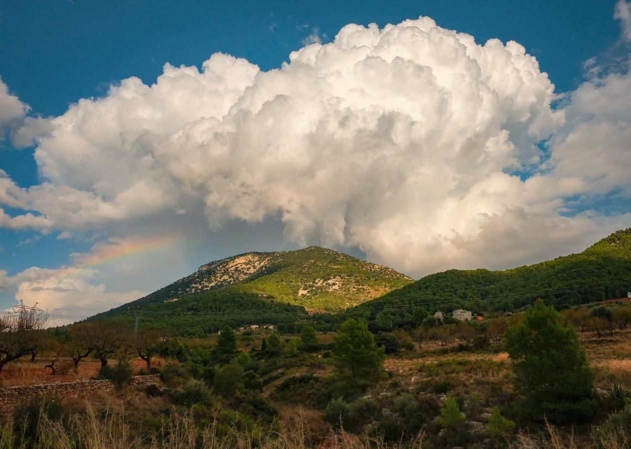 Gegant De Pedra Apartaments Adzaneta Bagian luar foto